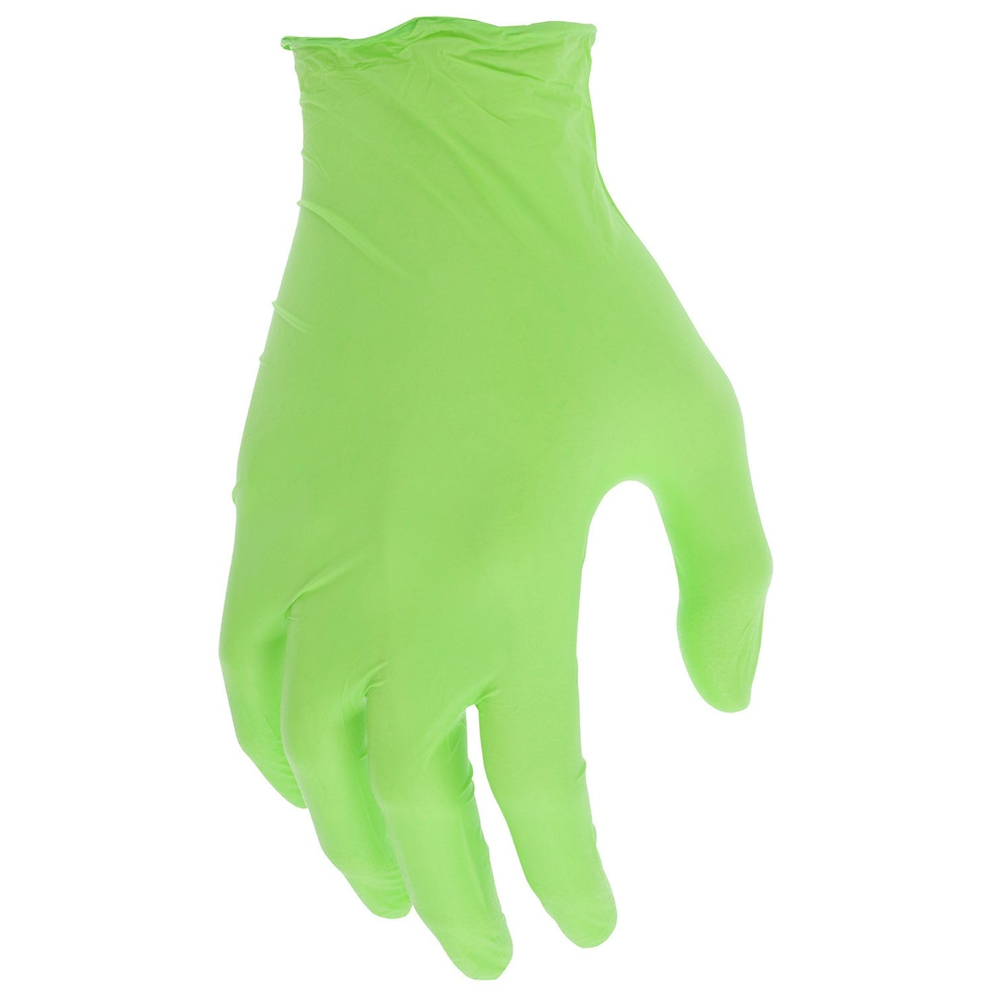 Green Disposable Gloves - MCR Safety - Nitrile Quality