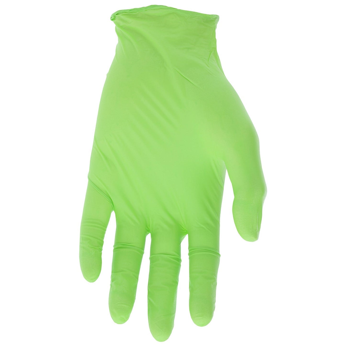 Green Disposable Gloves - MCR Safety - Nitrile Quality