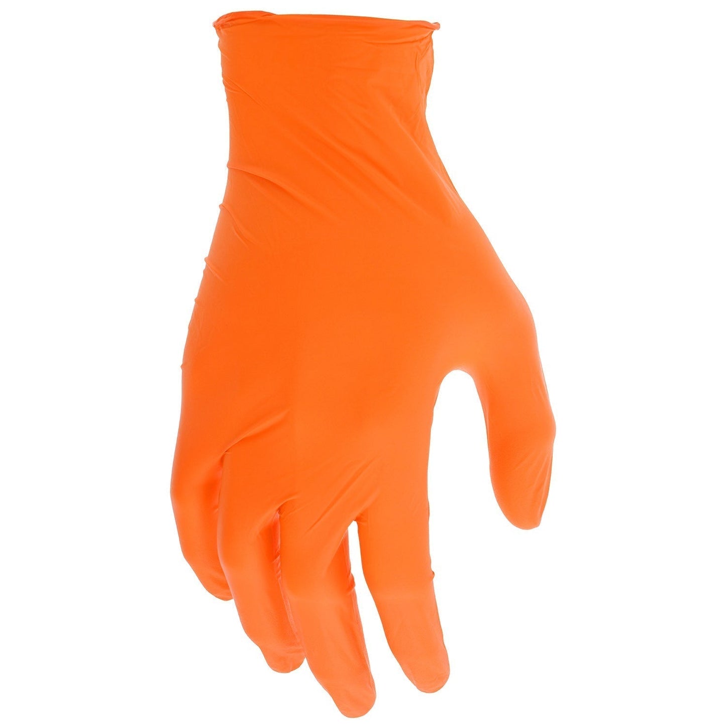 Powder Free Disposable Gloves | MCR Safety | 60035O Nitrishield Industrial Grade