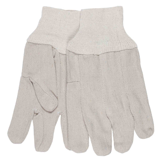 Knit Wrist Cotton Gloves - MCR Safety - Durable Canvas