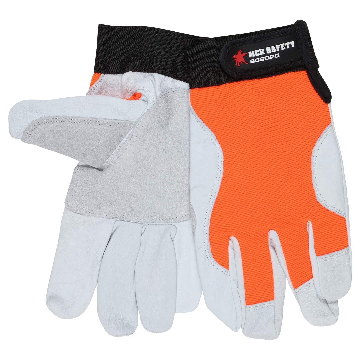 Cowhide Double Palm Performance Gloves - MCR Safety - Durable Grain