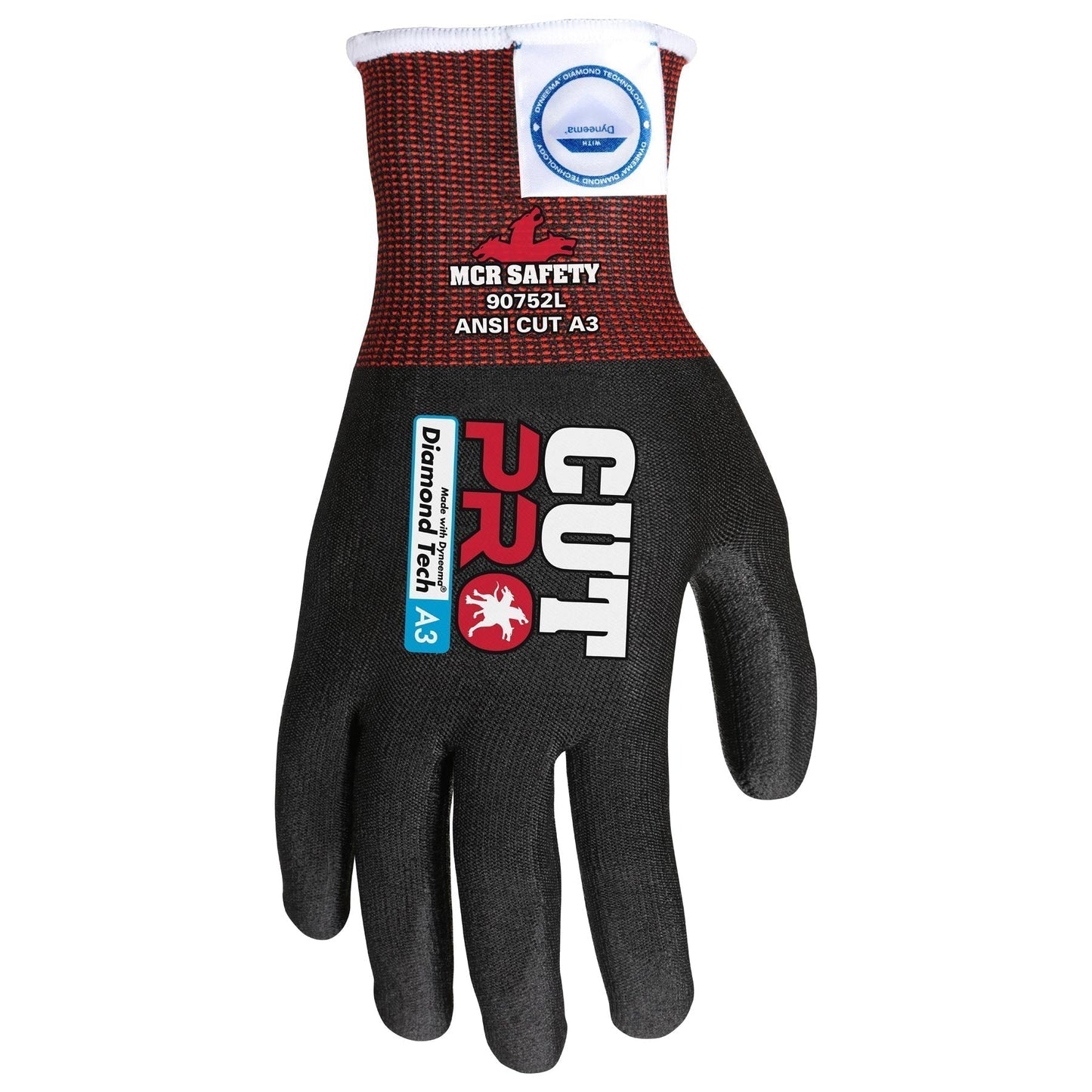 PU Coating String Knit Gloves - MCR Safety - Cut Resistant