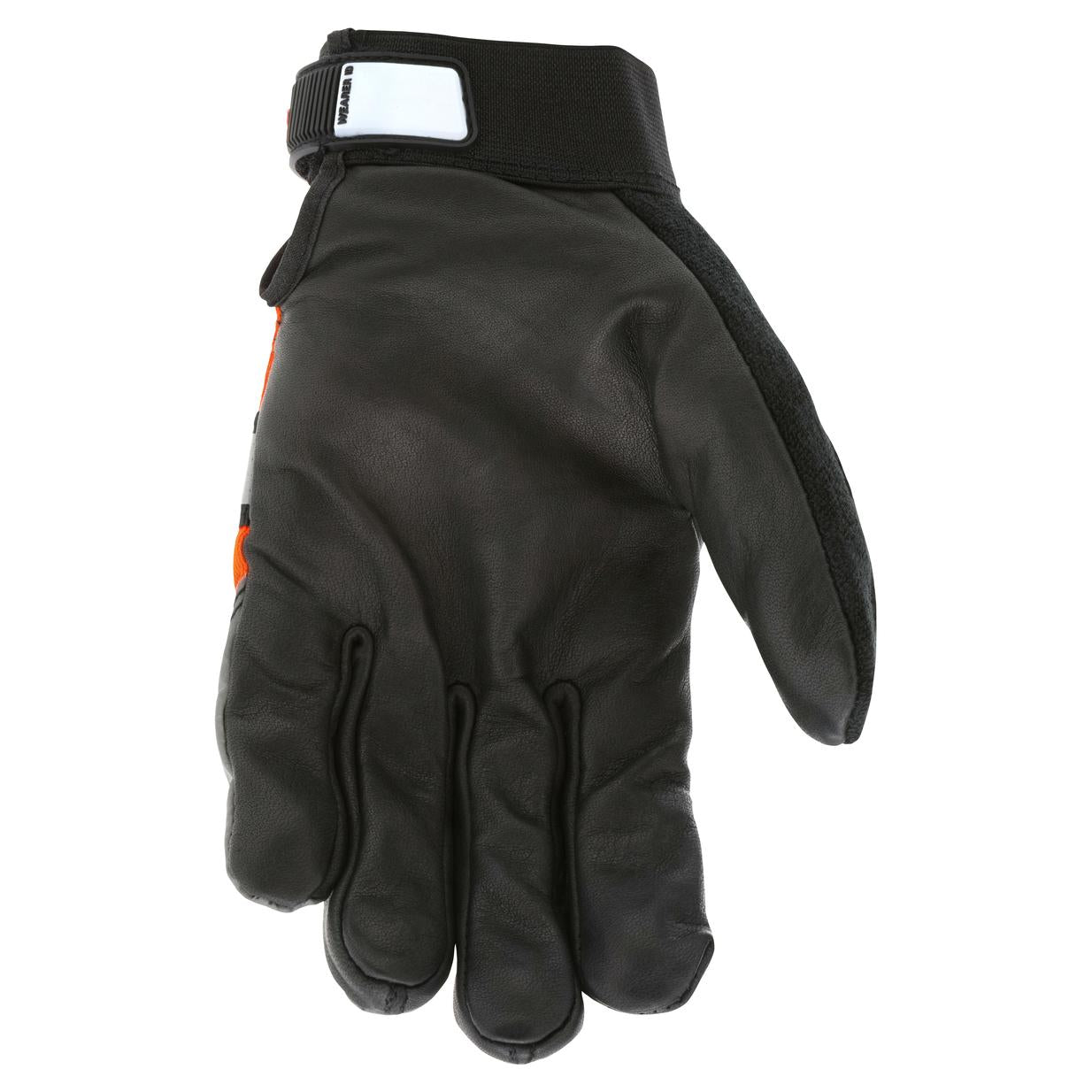 Reflective Leather Gloves - MCR Safety - Premium Quality