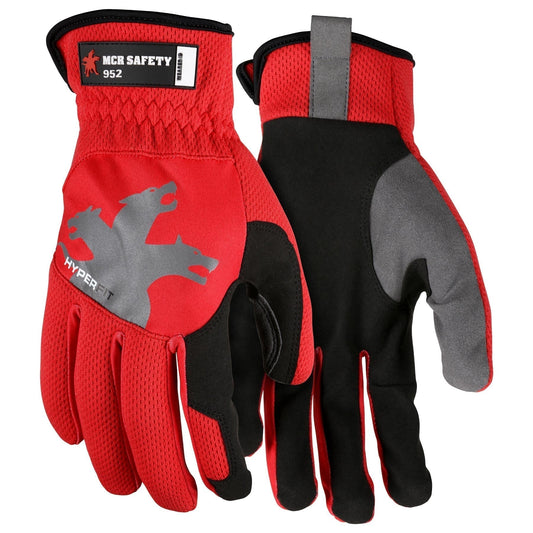 Synthetic Leather Palm Gloves - MCR Safety - Flexible Design