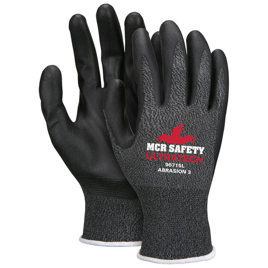 Foam Nitrile Glove - MCR Safety - Nylon Shell