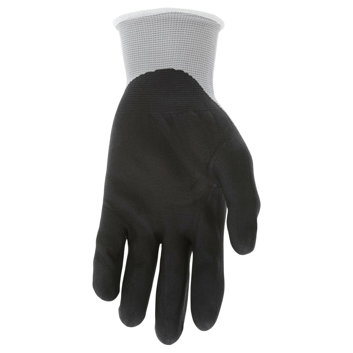 Gray String Knit Gloves - MCR Safety - Durable Comfort