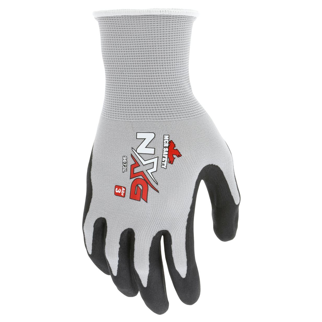 Gray String Knit Gloves - MCR Safety - Durable Comfort