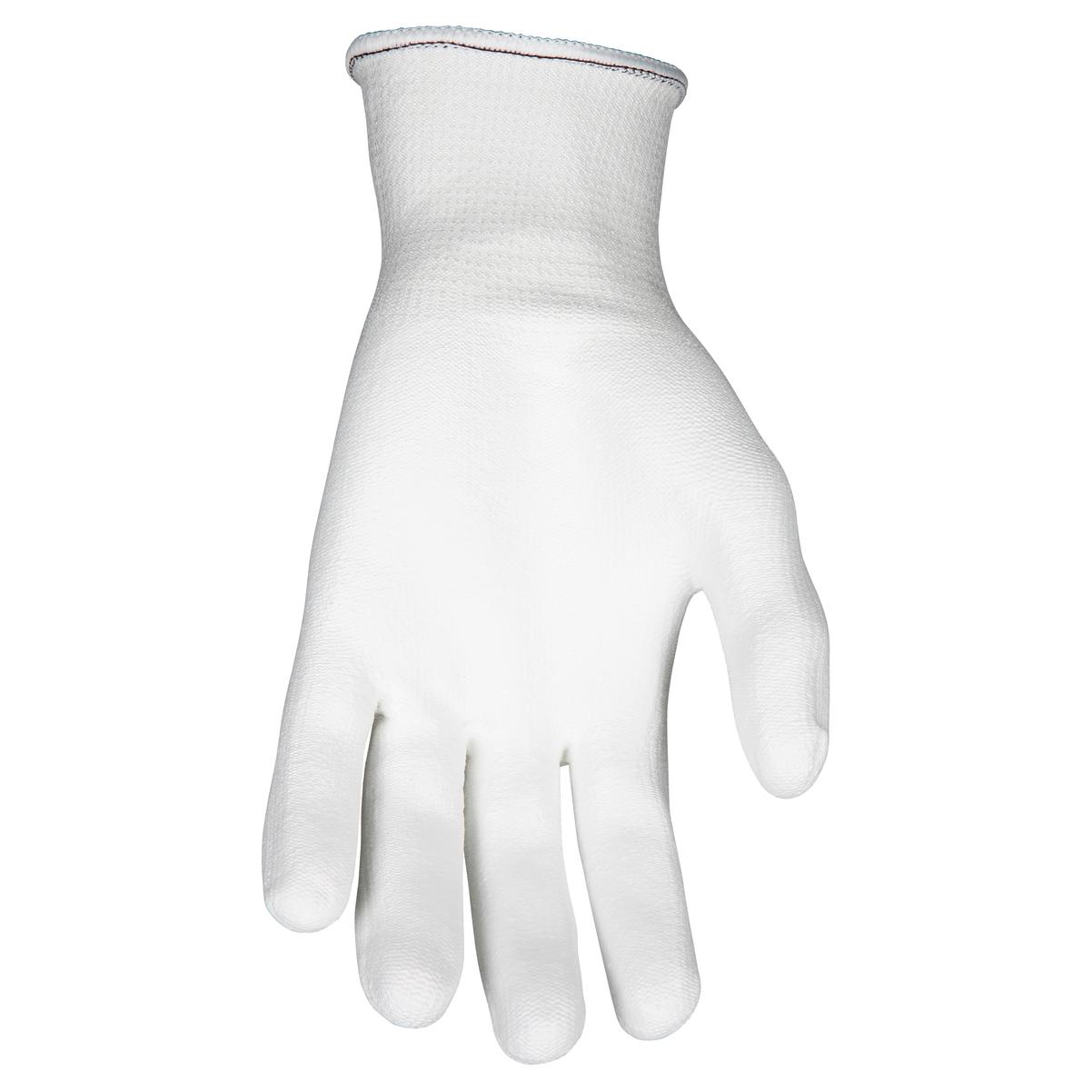 White String Knit Gloves - MCR Safety - Cut Resistant