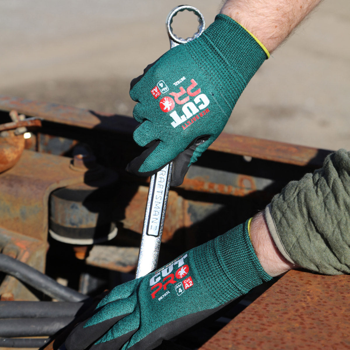 Nitrile Palm Gloves - MCR Safety - Durable Protection