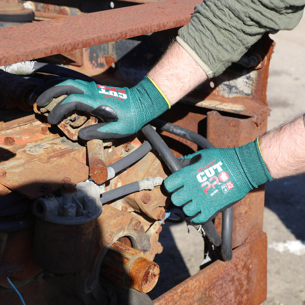 Nitrile Palm Gloves - MCR Safety - Durable Protection