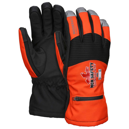 Orange Performance Gloves - MCR Safety - Cut Resistant