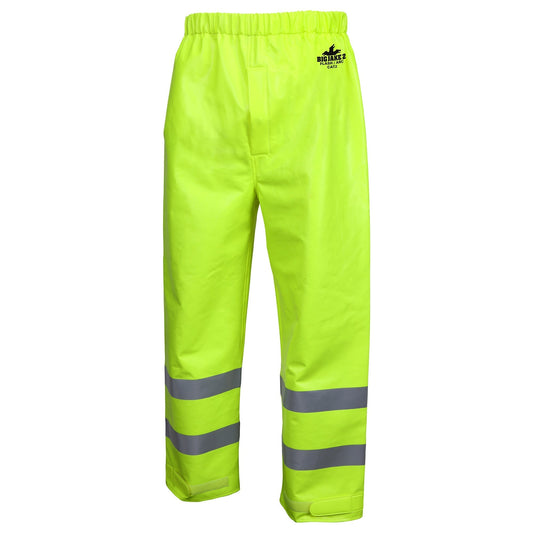 Yellow/Lime Rain Pants - MCR Safety - Flame Resistant