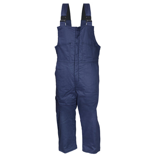 Navy Blue Bib Overalls - MCR Safety - Insulated Design