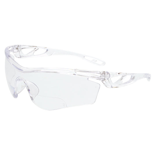 Clear Bifocal Antifog Lens Glasses - MCR Safety - Lightweight Design