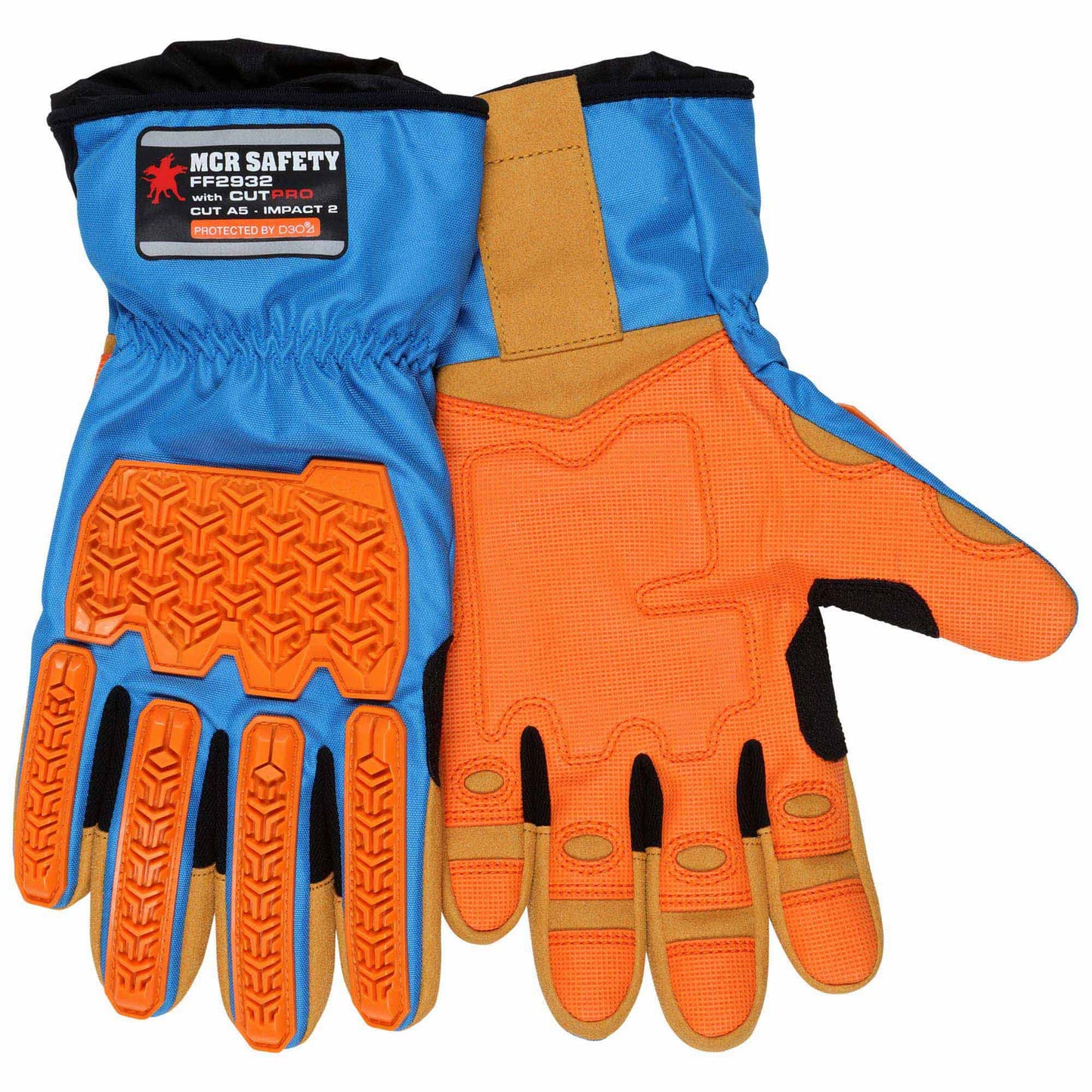 D30 Padded Gloves - MCR Safety - Insulated Mechanics