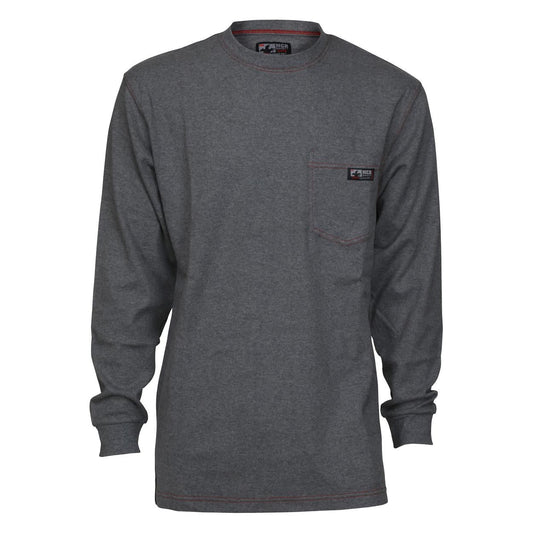 Gray Lightweight T-Shirt - MCR Safety - FR Cotton