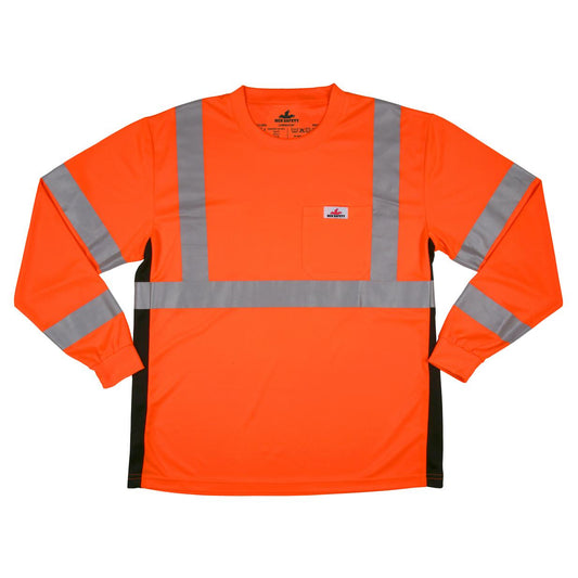 Orange Safety Shirt - MCR Safety - Lightweight Breathable