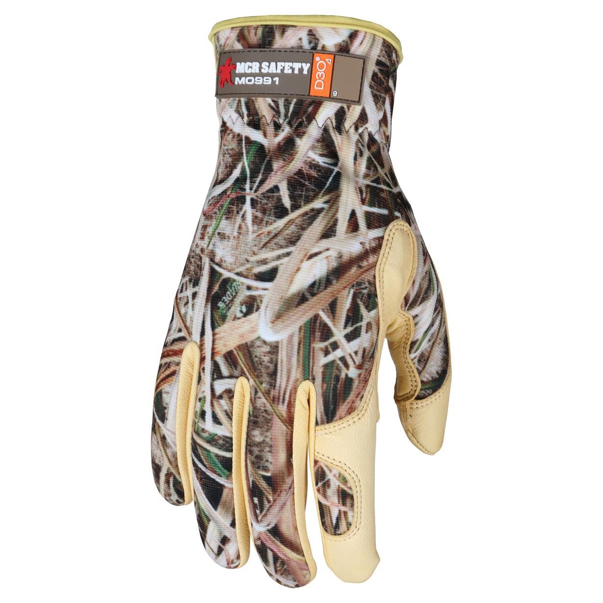 Camo Performance Gloves - MCR Safety - Goatskin Palm