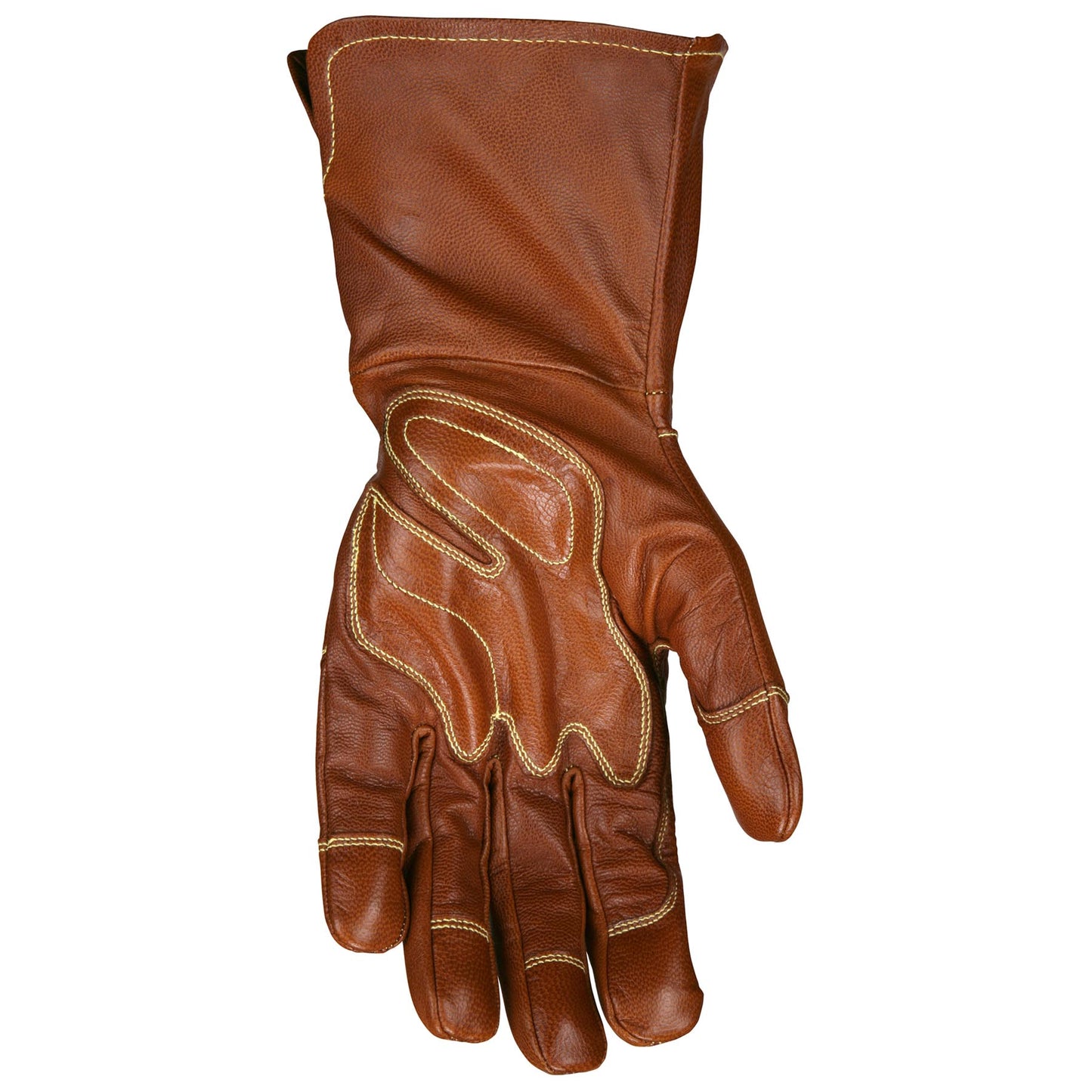 Gauntlet Cuff Leather Gloves - MCR Safety - Durable Design