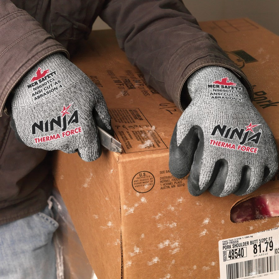 Acrylic Terry Liner Gloves - MCR Safety - Insulated Grip