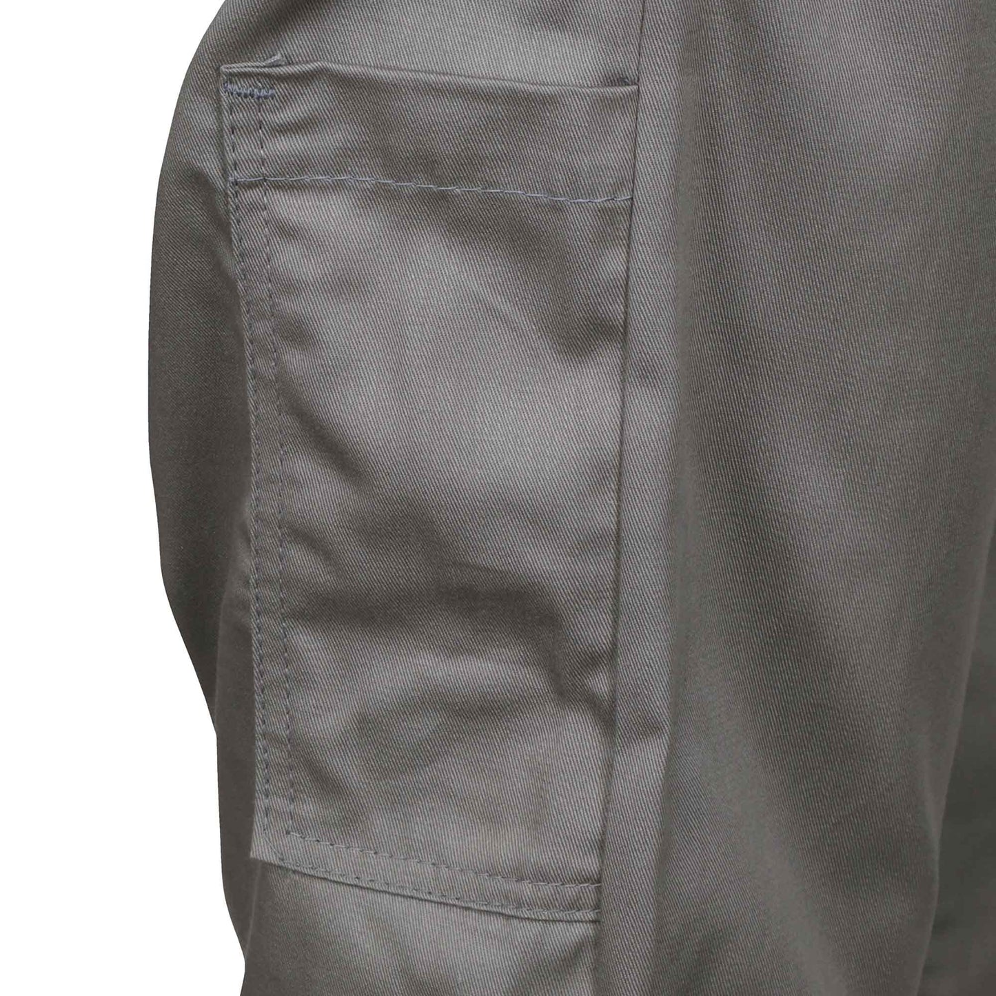 Gray Coveralls - MCR Safety - Reflective Cotton Material