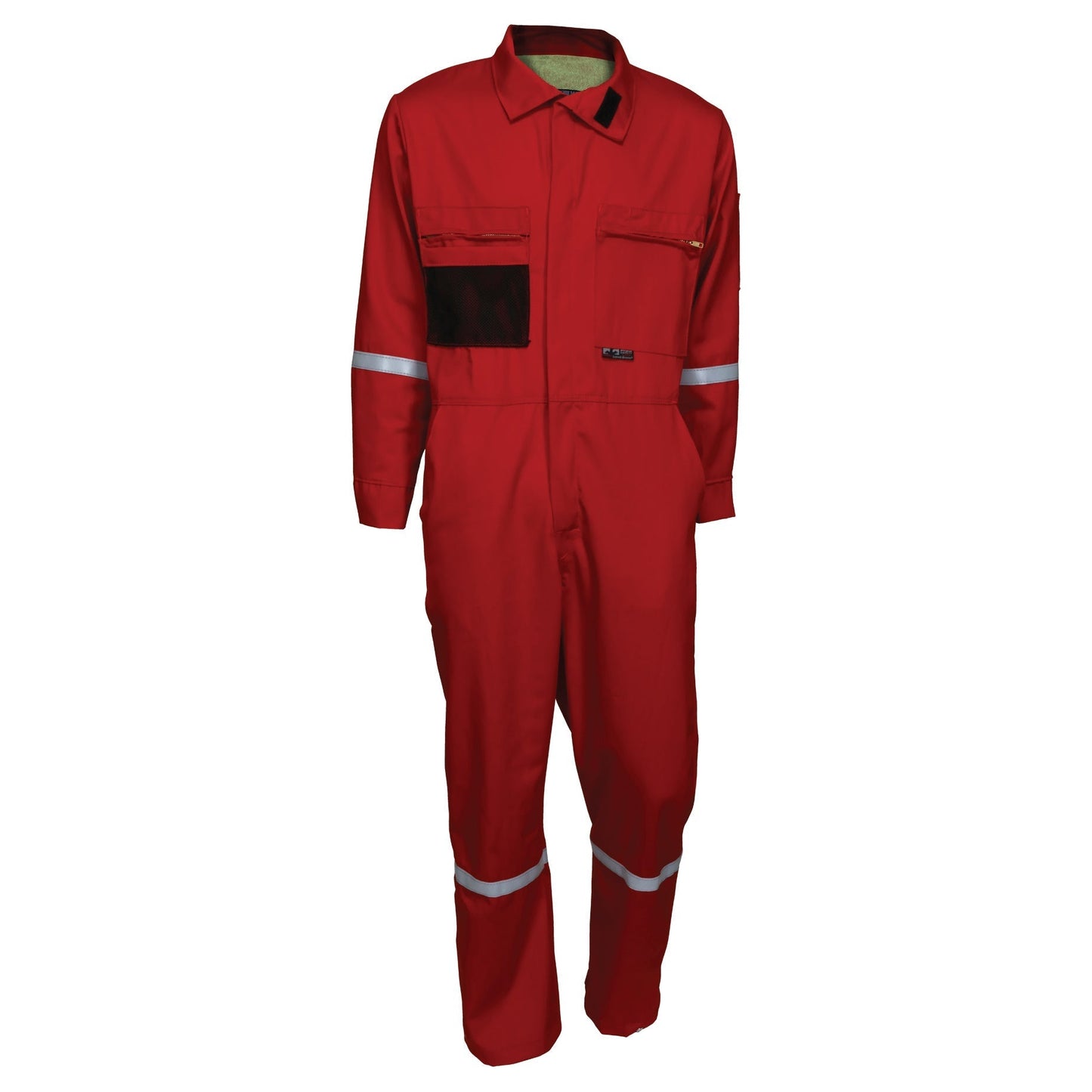 Gray Coveralls - MCR Safety - Reflective Cotton Material