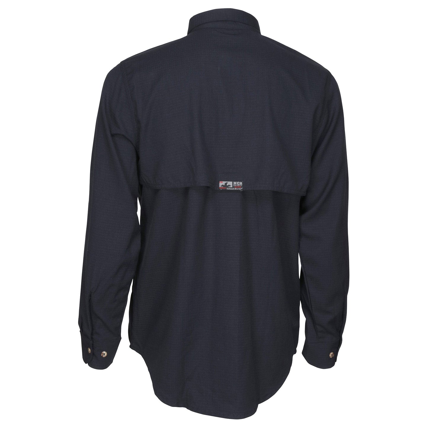 Gray Button Up Shirts - MCR Safety - Vented Design