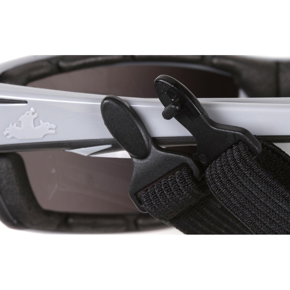 Black Straps - MCR Safety - Adjustable Elastic Strap