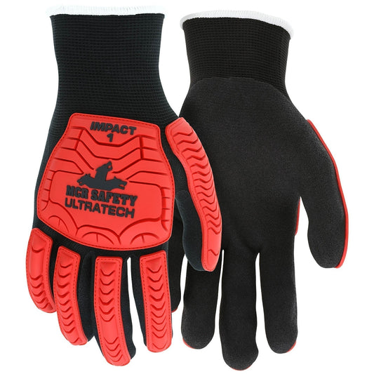 TPR Back Performance Gloves - MCR Safety - Impact Resistant