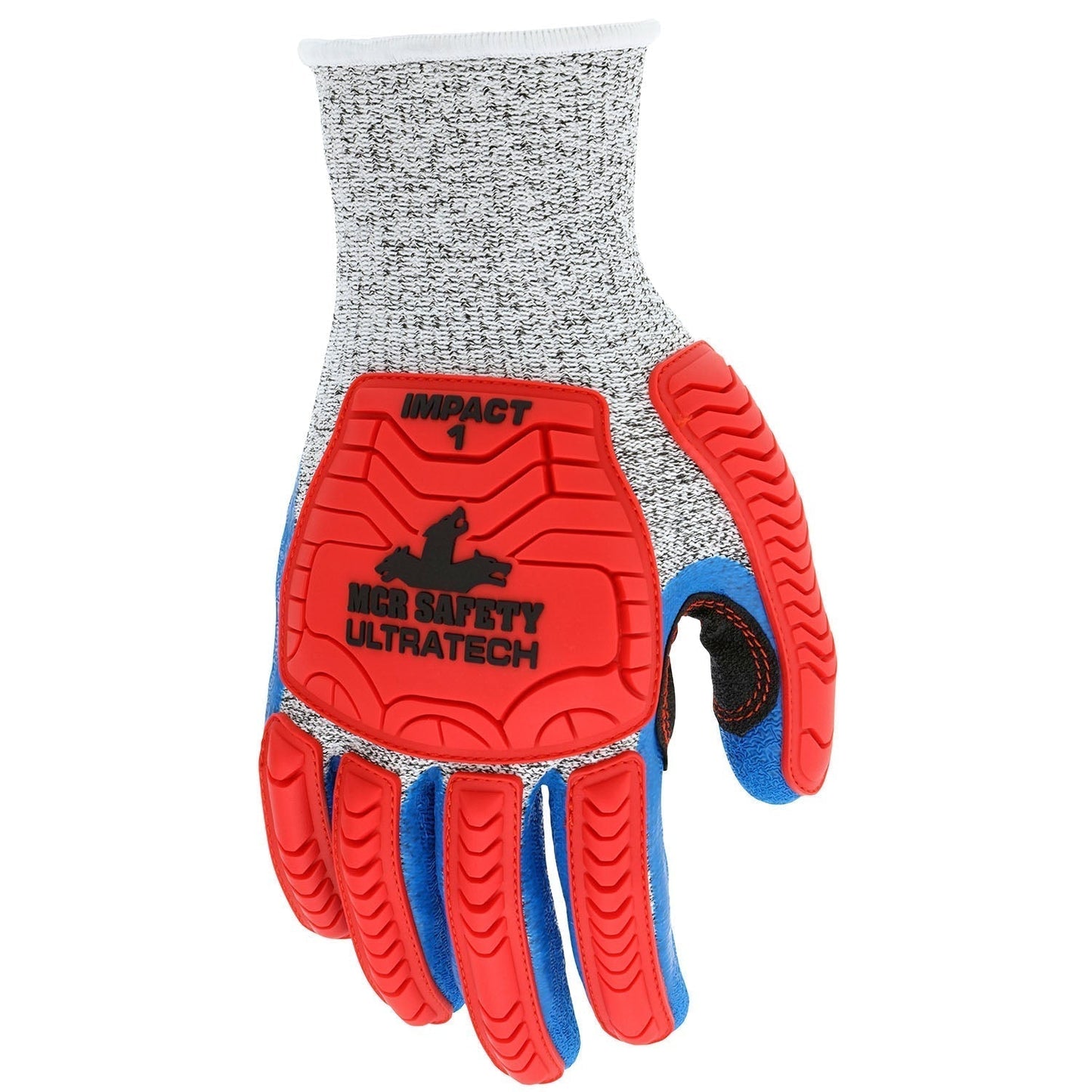 TPR Back Performance Gloves - MCR Safety - Durable Latex