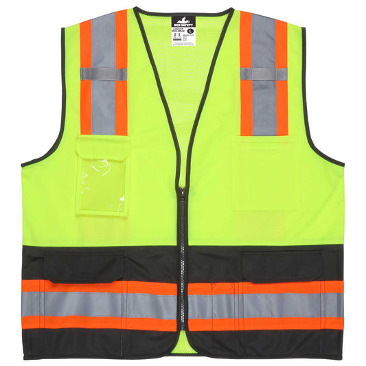 Yellow/Lime Safety Vests - MCR Safety - Hi-Vis Quality