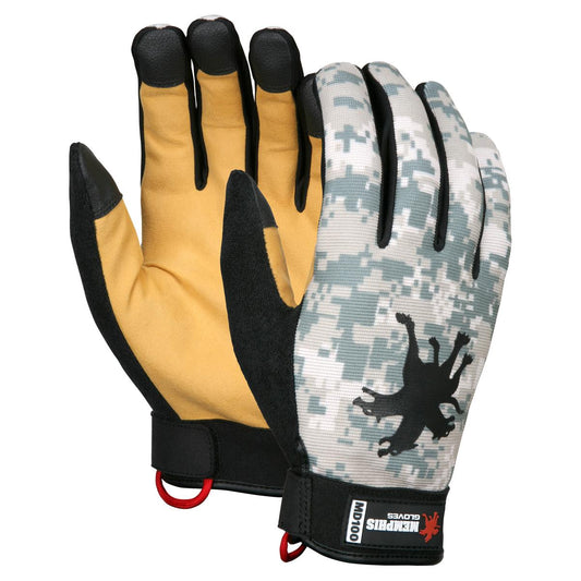 Digital Camo Performance Gloves - MCR Safety - Durable Fit