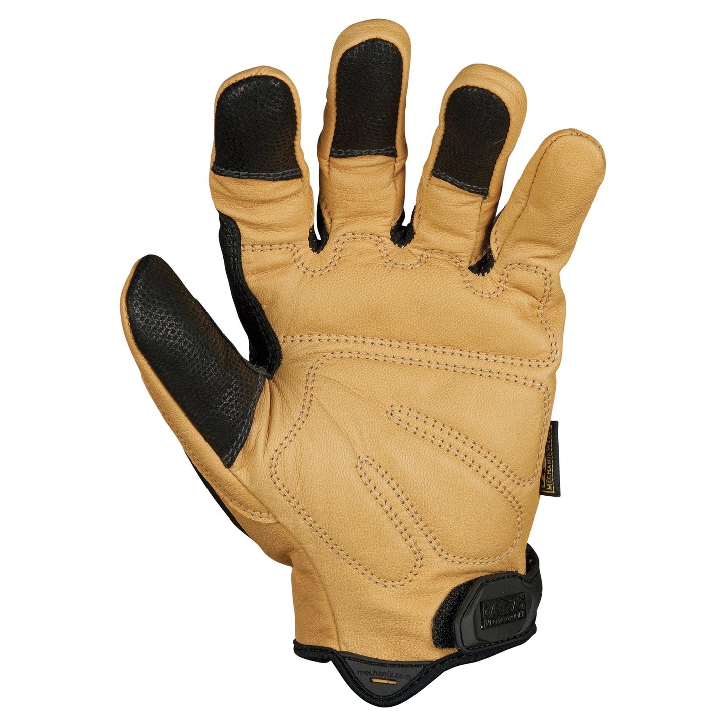 Black/Tan Performance Gloves - Mechanix - Durable Leather