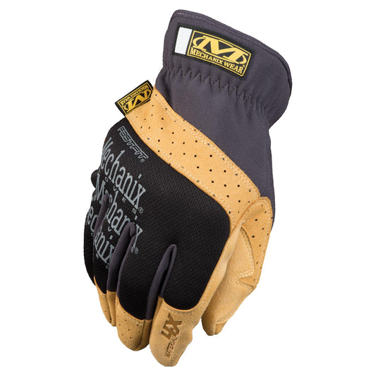 Black/Tan Performance Gloves - Mechanix - Durable Fit