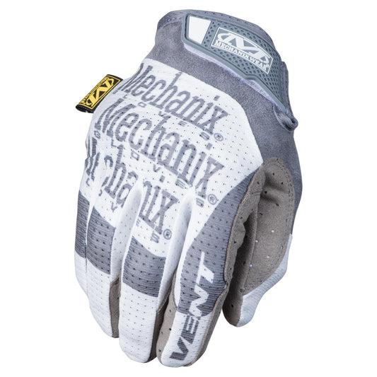 Gray/White Performance Gloves - Mechanix - Breathable Design