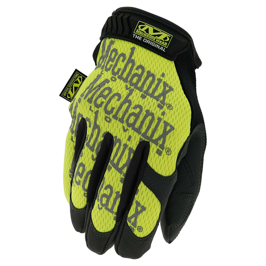 Hi-Viz Yellow Performance Gloves - Mechanix - Lightweight Design