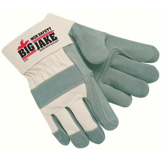 2.75" Safety Cuffs Leather Gloves - MCR Safety - Durable Design