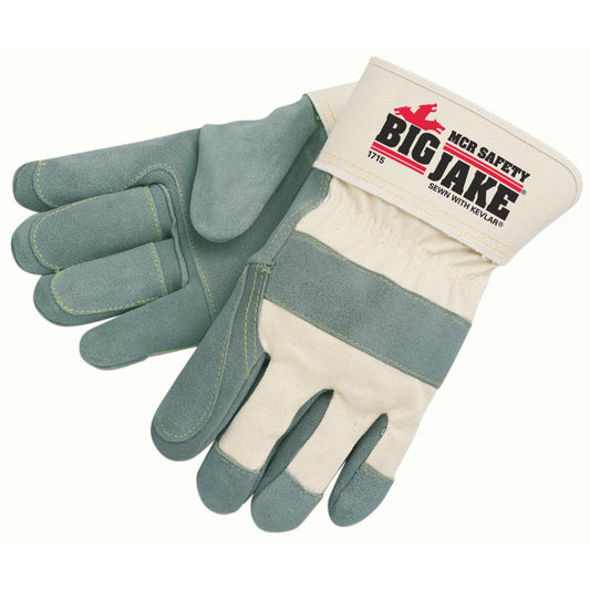 2.75" Safety Cuffs Leather Gloves - MCR Safety - Durable Design