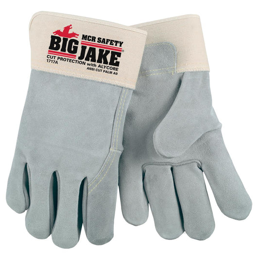 2.75" Safety Cuffs Leather Gloves - MCR Safety - Durable Design