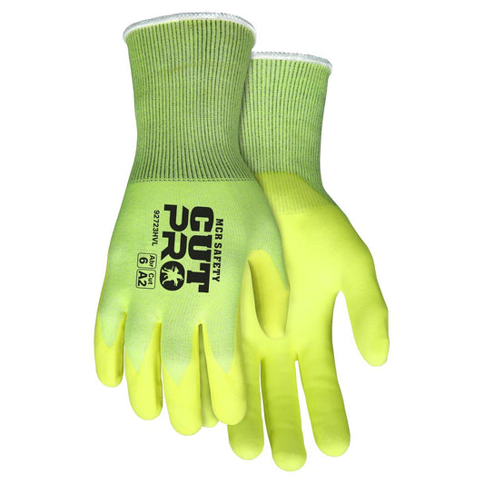 Nitrile Foam Gloves - MCR Safety - High-Visibility