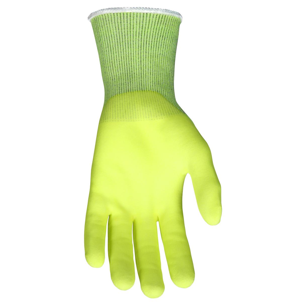 Nitrile Foam Gloves - MCR Safety - High-Visibility