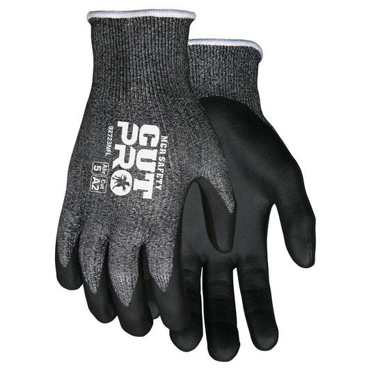 Foam Nitrile Palm & Fingers String Knit Gloves - MCR Safety - Durable Grip