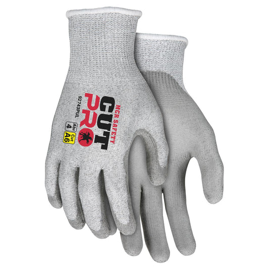 Polyurethane Knit Gloves - MCR Safety - Cut Resistant