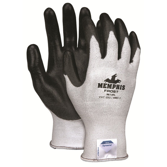 PU Coated Palm String Knit Gloves - MCR Safety - Cut Resistant