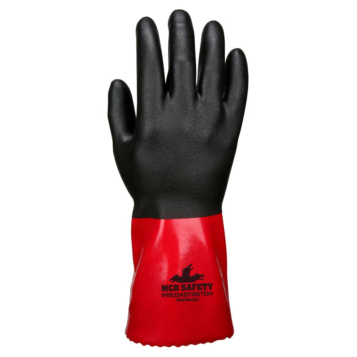 12" Gauntlet Cuffs Rubber Gloves - MCR Safety - Durable Grip