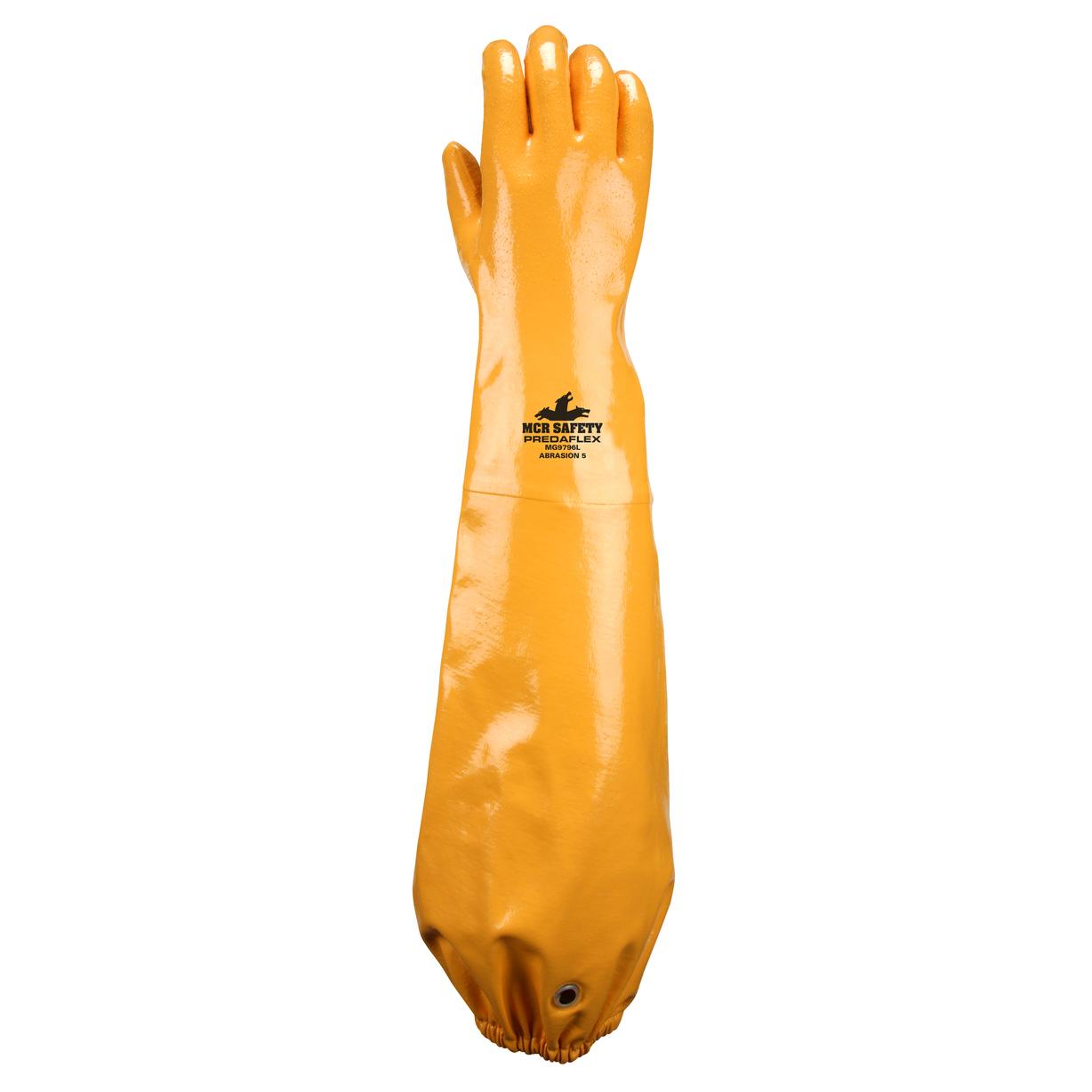 Sandy Finish Rubber Gloves - MCR Safety - Durable Grip