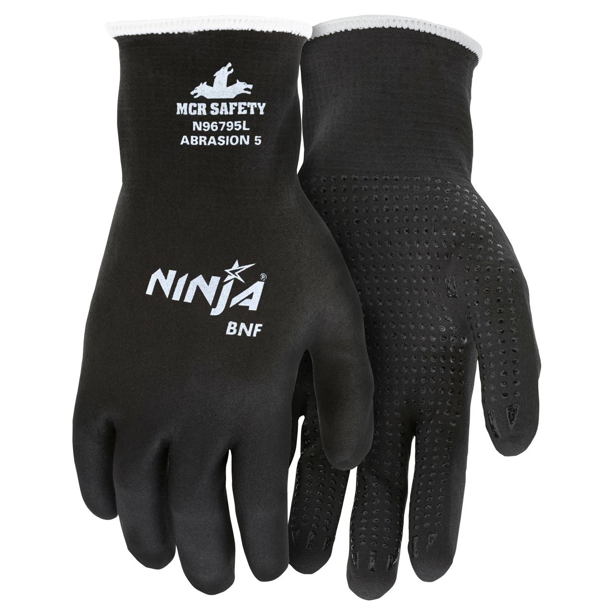 15 Gauge Nylon/Spandex Gloves - MCR Safety - Durable Grip