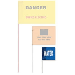 Marking Flags - Presco - Printed Wire Durable Visibility