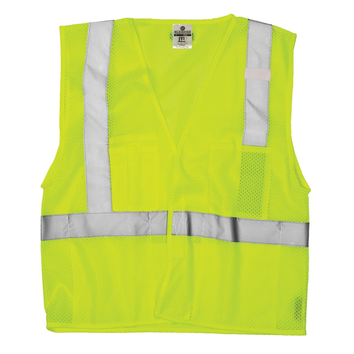 Yellow/Lime Safety Vests - Kishigo - Reflective Design