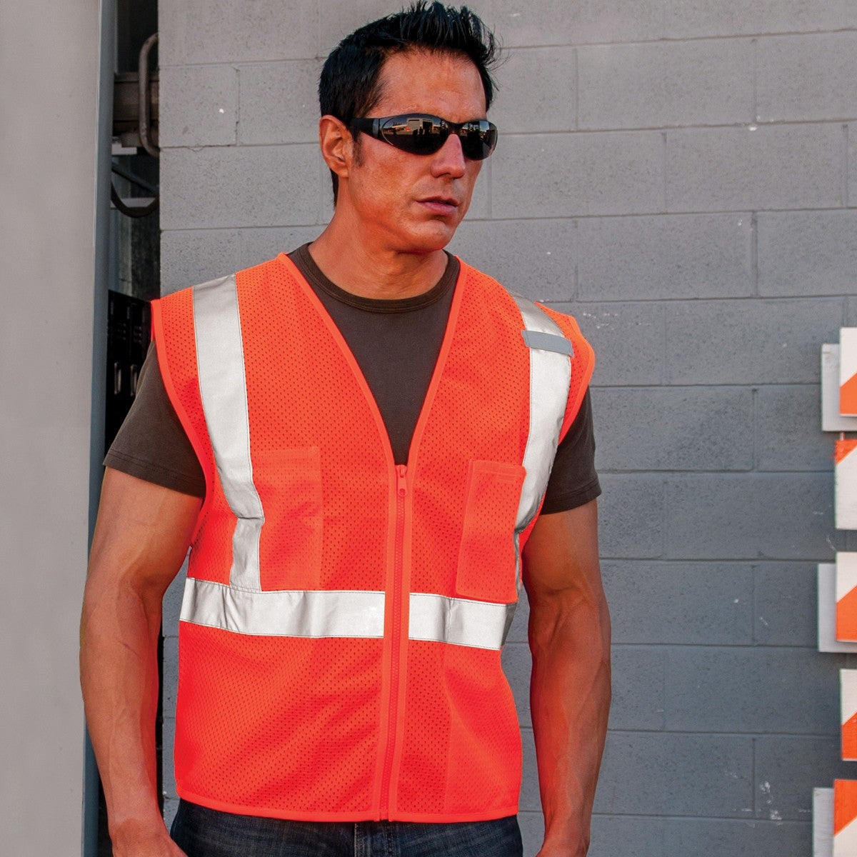 Yellow/Lime Safety Vest - Kishigo - Ultra-Cool Mesh